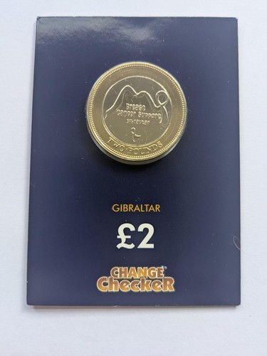 2019 gibraltar coin - coin, two