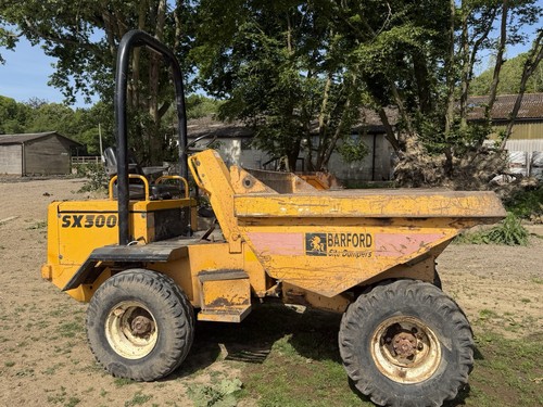 Barford sx3000 dumper tonne - 3,