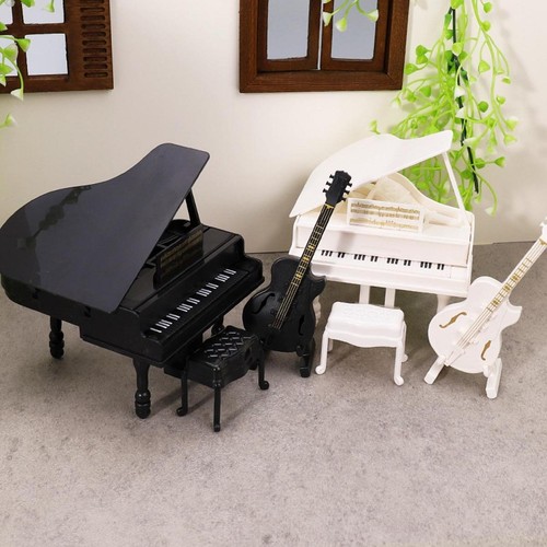 Doll house piano guitar - doll,