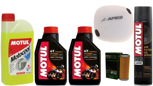 Motul oil service kit 10w50 - motul,