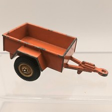 Britains 1982 Orange Cargo Trailer Vintage Toy Model