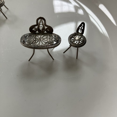 Victorian miniature silver - miniature,