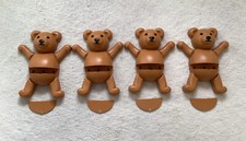 Teddy bear shelf brackets 