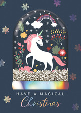 Hand-Finished Unicorn Snow