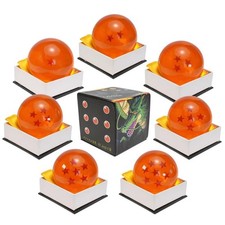 Dragon Ball Z Action Figure Toys Seven Star Ball Orange Collection Model 7.6cm