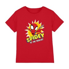 Marvel Spidey & His Amazing Friends Spidey To The Rescue Boys T-Shirt 3-8 Years