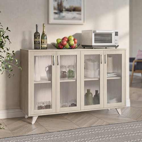Elegant white door sideboard - elegant,