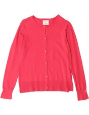 ZARA Girls Cardigan Sweater 13-14 Years Pink Cotton CJ15