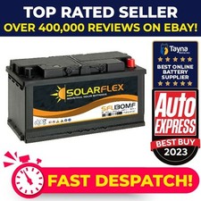 SolarFlex SFL130 Leisure Battery for RV 12 volt 12 volt 130 Ah C100 4 yr warr.