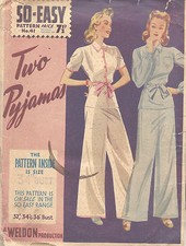 1940s WW2 Vintage Sewing