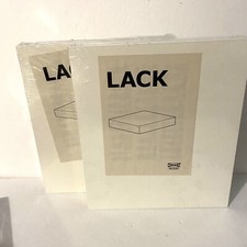 2 Lack White Floating Wall