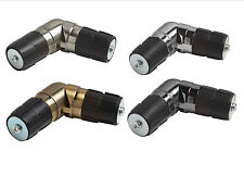 Single Corner curtain pole Joint / Elbow, for use on 28mm curtain bay window ...