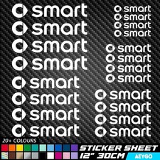 20x SMART Vinyl Decal Stickers
