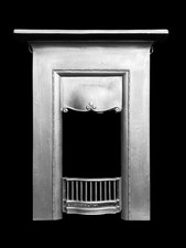 ANTIQUE CAST IRON FIREPLACE