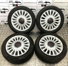 Fiat 500 15" Alloy Wheels 51845435 / 51843154