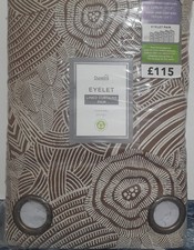 Dunelm Eyelet Lined Curtains