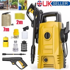 200bar High Pressure Washer Portable Cleaner Jet Wash Car Patio Garden Driveway