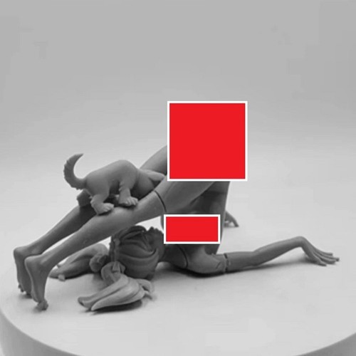 Unpainted sexy girl doing - 1/12,