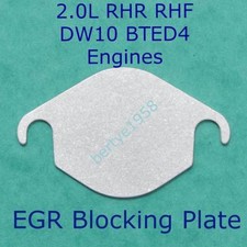 EGR Valve Blank Plate Peugeot