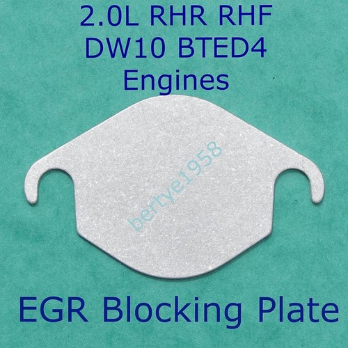 Egr valve repair plate peugeot - valve,
