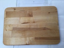 Solid Ikea work top block boards, sanded & oiled, general use 355mmx250mmx26mm.