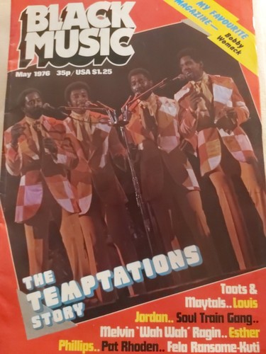 Black music magazine may 1976 - music,