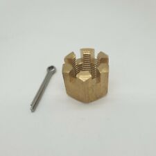 Castle nut & split pin for Suzuki Outboard 115 140 hp DT115 DT140  PROP NUT 18MM