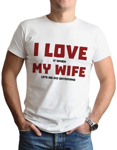 Skydiving funny shirt love - t-shirt,