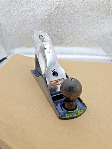 Record smoothing plane - smoothing,