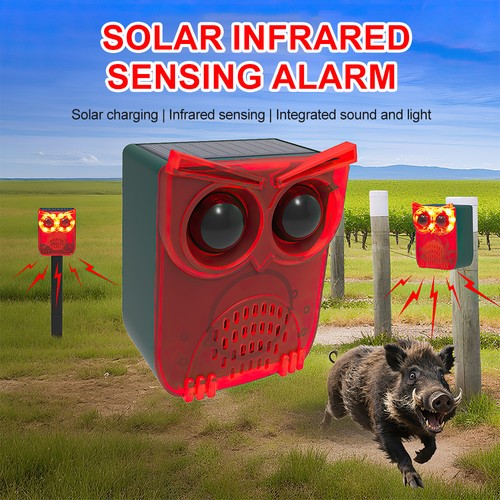 Solar motion sensor alarm - sensor,