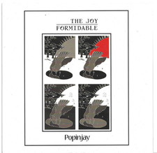 The Joy Formidable - Popinjay - Scarce 2010 UK 2 track Red vinyl 7"