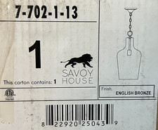 Savoy House Franklin 1-Light