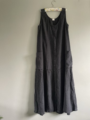 Poetry grey linen blend - grey,