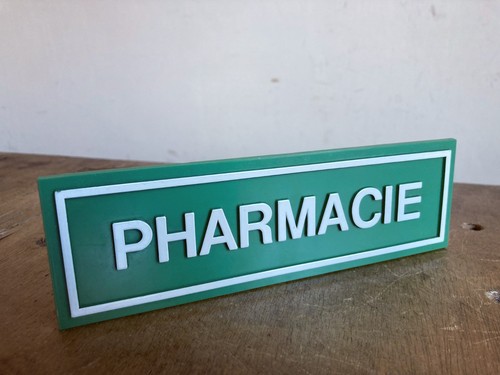 Vintage french pharmacie sign - vintage,