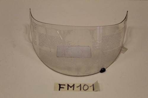 Transparent helmet visor - transparent, fm