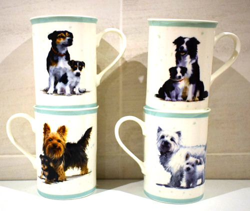 Fine china tall dog - tall, jack