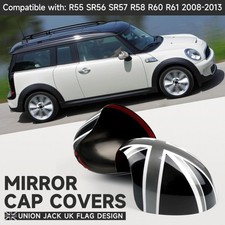 Mirror Covers for MINI Cooper R55 R56 R57 R58 R59 R60 R61 Power Fold Mirror A1