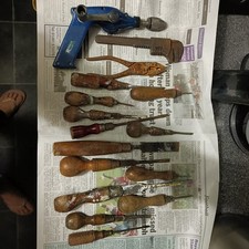 Richmond Vintage Hand Tool Wooden Chisel Job Lot Clearance Christmas Gift