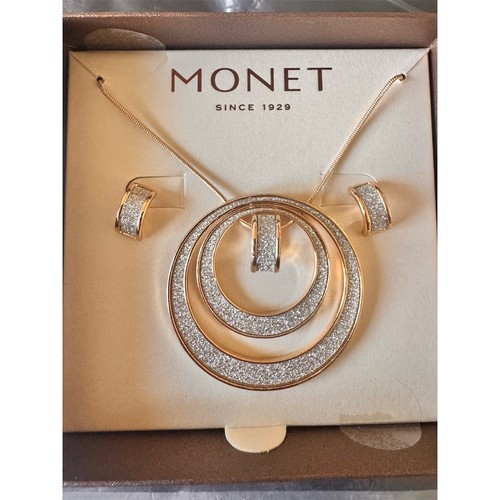 Monet gold tone pavé - monet,