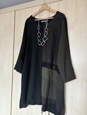 Zedd Plus Mixed Media Tunic