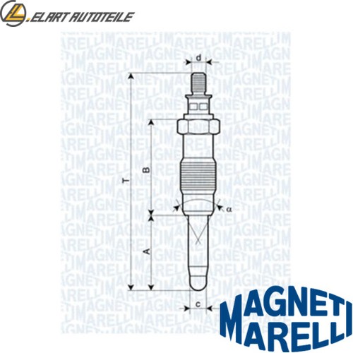 Glow plug 062900010304 for - glow,