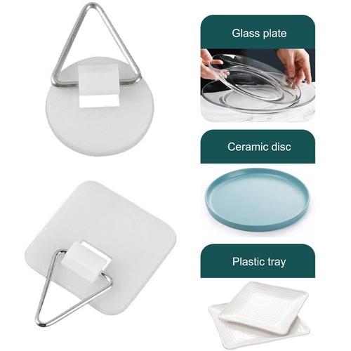 50x adhesive plate hangers - adhesive,