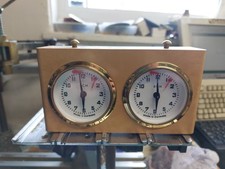 British Chess Magazine Chess Clock Made In West Germany Wind Up Mechanical Clock