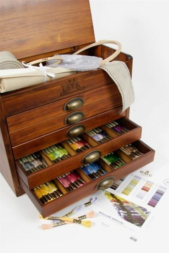 Dmc wooden collector box - wooden,