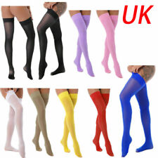 Womens Spandex Stockings Hold Up Pantyhoses Elasticity Thigh High Silk Stockings
