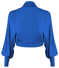 Women Batwing Shrug Long