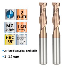 Solid Carbide End Mill 2 Flute