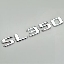 Silver Chrome SL350 Car Letter
