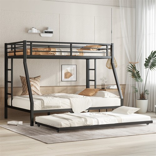 Metal bunk bed - bunk, over