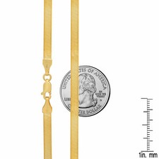 10K Yellow Gold Solid 4mm-6mm